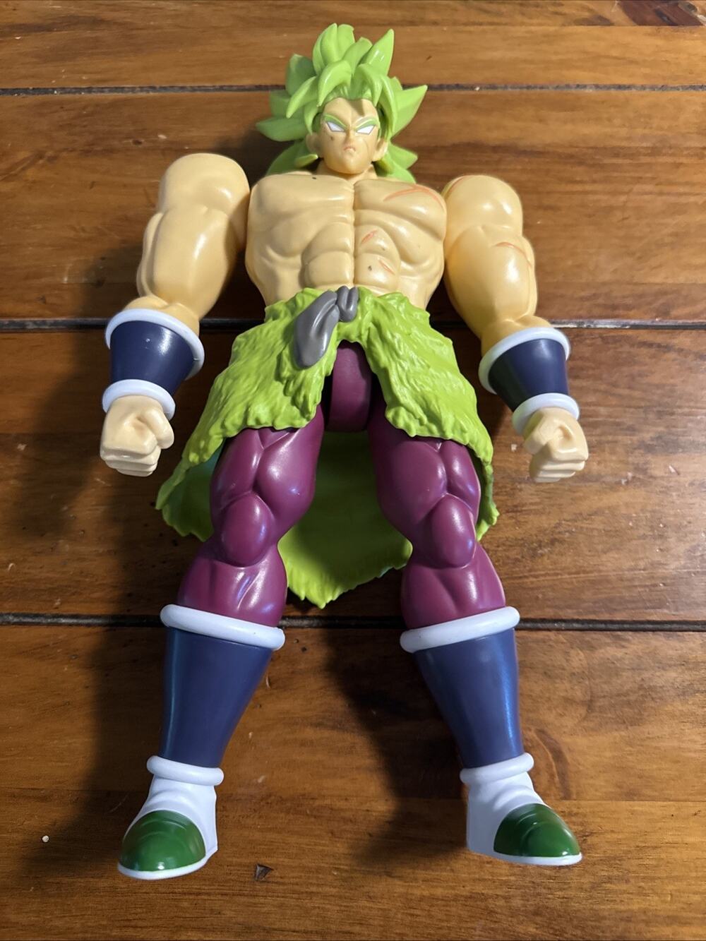 Dragon Ball Z Action Figure Broly Multicolor Anime Theme Plastic